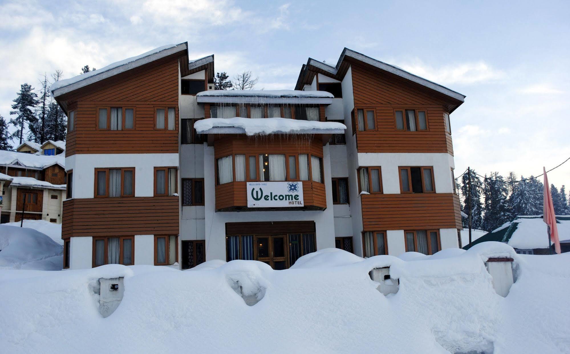 Welcome Hotel Gulmarg Buitenkant foto